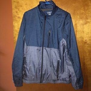LL bean windbreaker lightweight Nylon Water Resist